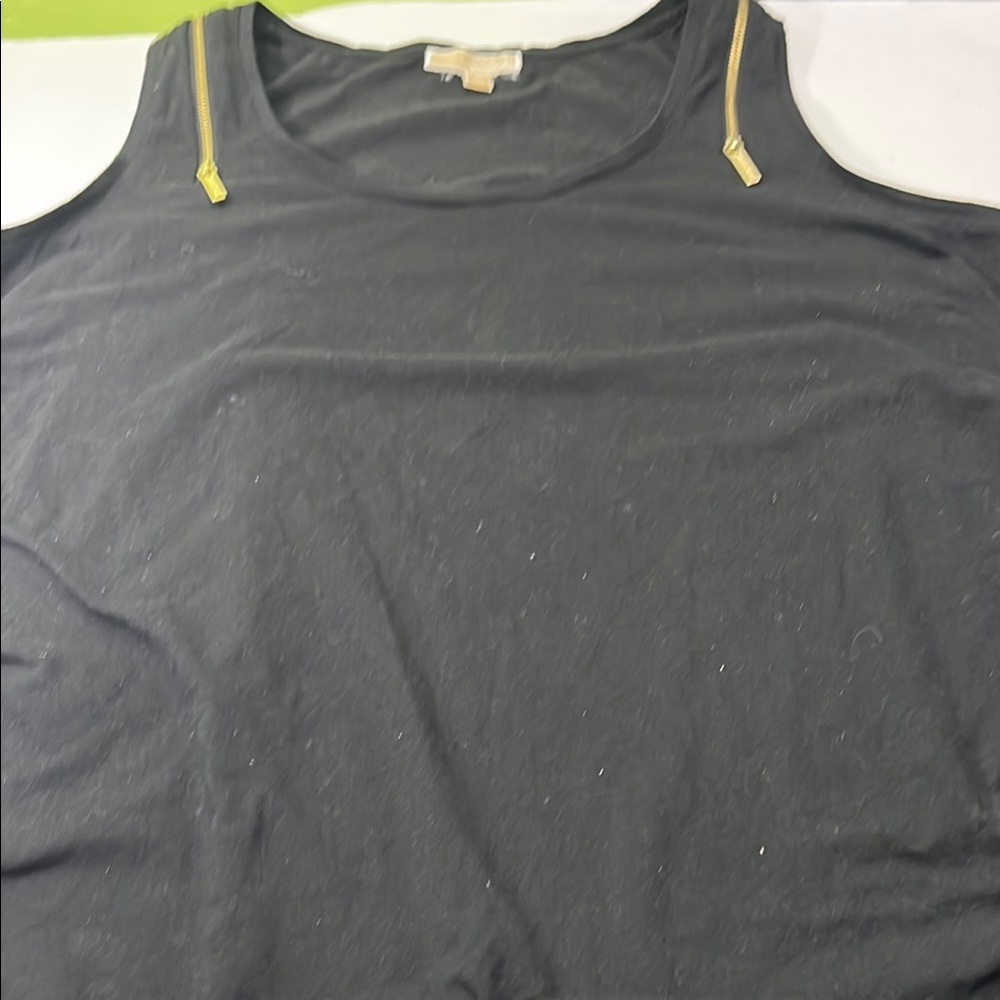 Michael Kors Black Sleeveless Top - Picture 10 of 16